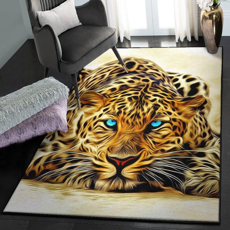 Leopard Large Living Room Rugs Leopard