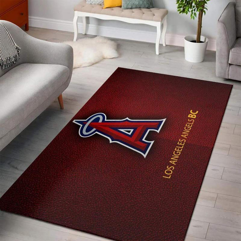 Los Angeles Angels Rug MLB Area Rug Living Room Rug Indoor Rugs Rectangle Carpet
