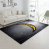 los angeles chargers area rug bathroom rug floor rug regtangle carpet home decor ver 1077