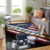 los angeles chargers area rug living room rug floor rug regtangle carpet home decor ver 1089