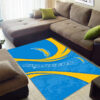 los angeles chargers area rugs bathroom rug floor rug regtangle carpet home decor ver 1097