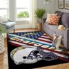 los angeles chargers area rugs living room rug floor rug regtangle carpet home decor ver 1116