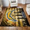 Los Angeles Chargers Rug NFL Area Rug Dining Room Rugs Indoor Rug Rectangle Carpet 4 los angeles chargers rug living room rug floor rug regtangle carpet home decor ver 1144