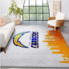 los angeles chargers rug living room rug floor rug regtangle carpet home decor ver 1147