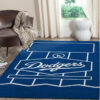 los angeles dodgers rug living room carpet regtangle carpet floor decor home decor ver 183