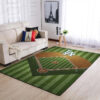 los angeles dodgers rug living room carpet regtangle carpet floor decor home decor ver 199