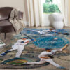 los angeles dodgers rug living room carpet regtangle carpet floor decor home decor ver 203
