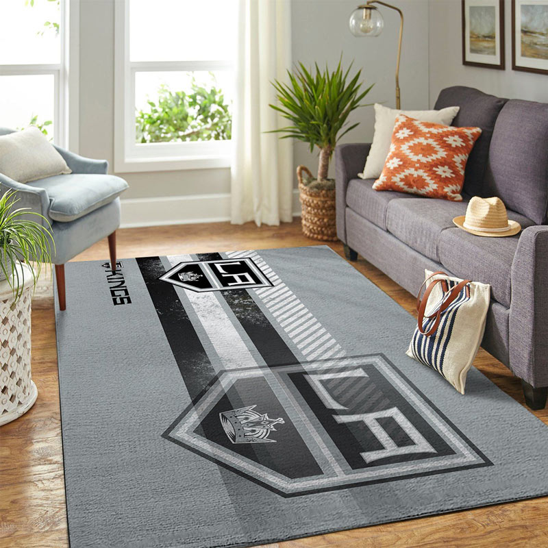 Los Angeles Kings Rug NHL Area Rug Living Room Rug Indoor Rug Rectangle Carpet