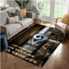 los angeles rams area rug bathroom rug floor rug regtangle carpet home decor ver 1157