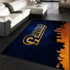 los angeles rams area rugs living room rug floor rug regtangle carpet home decor ver 1182