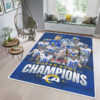 los angeles rams rug bathroom rug floor rug regtangle carpet home decor ver 1209