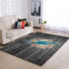 Miami Dolphins Rug NFL Area Rug Bedroom Area Rug Indoor Rug Rectangle Carpet 3 miami dolphins area rug bath rug floor rug regtangle carpet home decor ver 1231