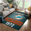Miami Dolphins Area Rug NFL Area Rug Bedroom Area Rug Indoor Indoor Rug Rectangle Carpet 3 miami dolphins rug bath rug floor rug regtangle carpet home decor ver 1271