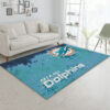 miami dolphins rug bath rug floor rug regtangle carpet home decor ver 1278
