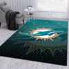Miami Dolphins Area Rug NFL Area Rug Bathroom Rugs Indoor Rugs Rectangle Carpet 3 miami dolphins rug living room rug floor rug regtangle carpet home decor ver 1286