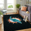 miami dolphins rugs living room rug floor rug regtangle carpet home decor ver 1303
