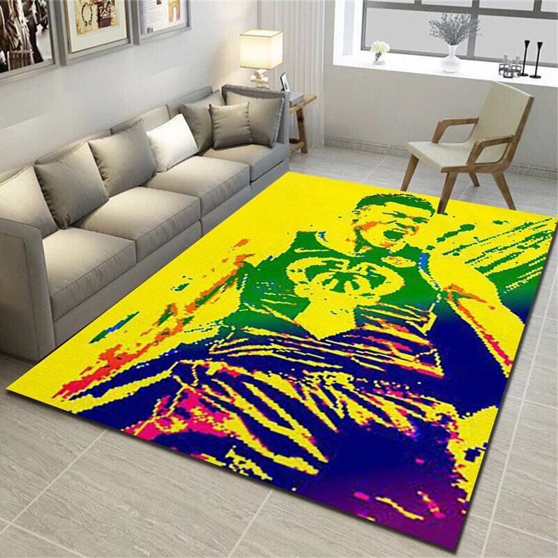Milwaukee Bucks Rug NBA Area Rug Bedroom Rug Indoor Indoor Rug Rectangle Carpet