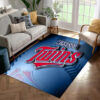 minnesota twins rug living room carpet regtangle carpet floor decor home decor ver 244