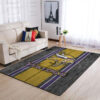 minnesota vikings area rug bathroom rug floor rug regtangle carpet home decor ver 1316