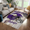 minnesota vikings area rug living room rug floor rug regtangle carpet home decor ver 1325