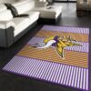 minnesota vikings area rug living room rug floor rug regtangle carpet home decor ver 1326
