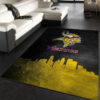 minnesota vikings carpet bathroom rug floor rug regtangle carpet home decor ver 1333