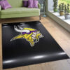 minnesota vikings rug bathroom rug floor rug regtangle carpet home decor ver 1356