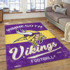 minnesota vikings rug living room rug floor rug regtangle carpet home decor ver 1375