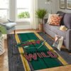 Minnesota Wild Area Rug NHL Area Rug Dining Room Rugs Indoor Rug Rectangle Carpet 3 minnesota wild rug living room carpet regtangle carpet floor decor home decor ver 172