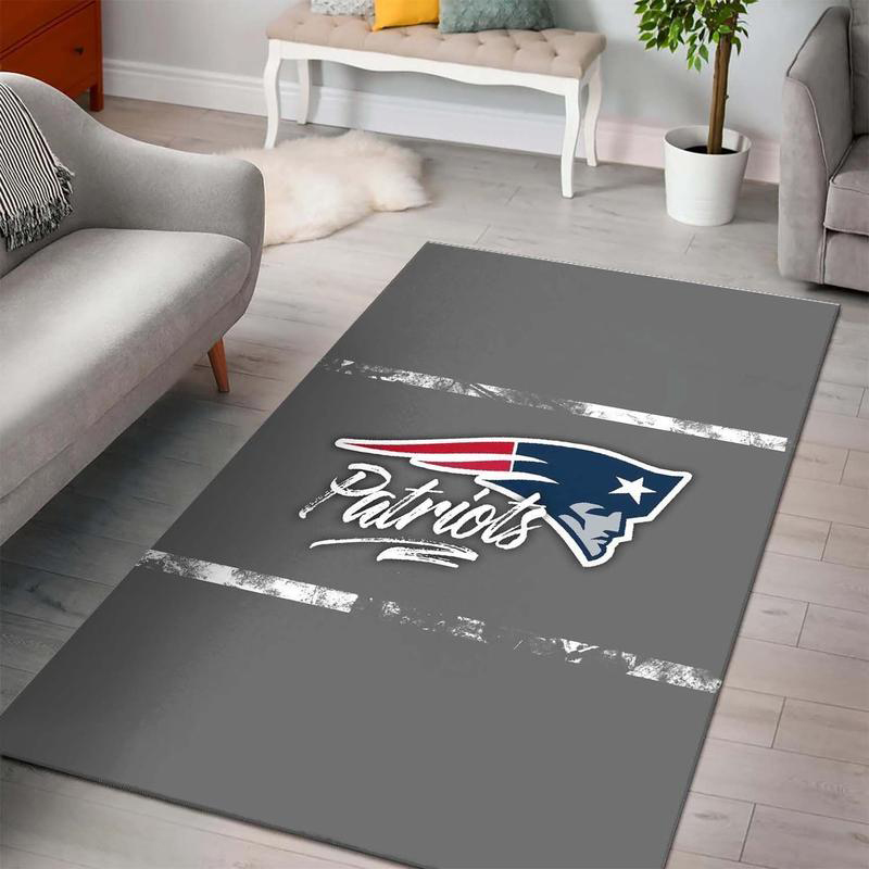 New England Patriot Rug NFL Area Rug Bathroom Rugs Indoor Rugs Rectangle Carpet