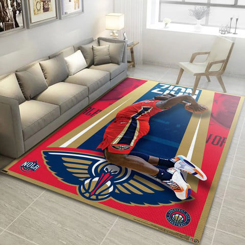 New Orleans Pelicans Area Rug NBA Area Rug Kitchen Rug Indoor Rugs Rectangle Carpet
