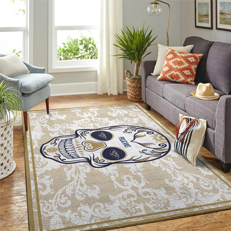 New Orleans Pelicans Area Rug NBA Area Rug Living Room Rug Indoor Indoor Rugs Rectangle Carpet