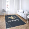 new orleans saints rug living room rug floor rug regtangle carpet home decor ver 1489