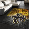 new orleans saints rug living room rug floor rug regtangle carpet home decor ver 1494