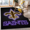 new orleans saints rugs bathroom rug floor rug regtangle carpet home decor ver 1496