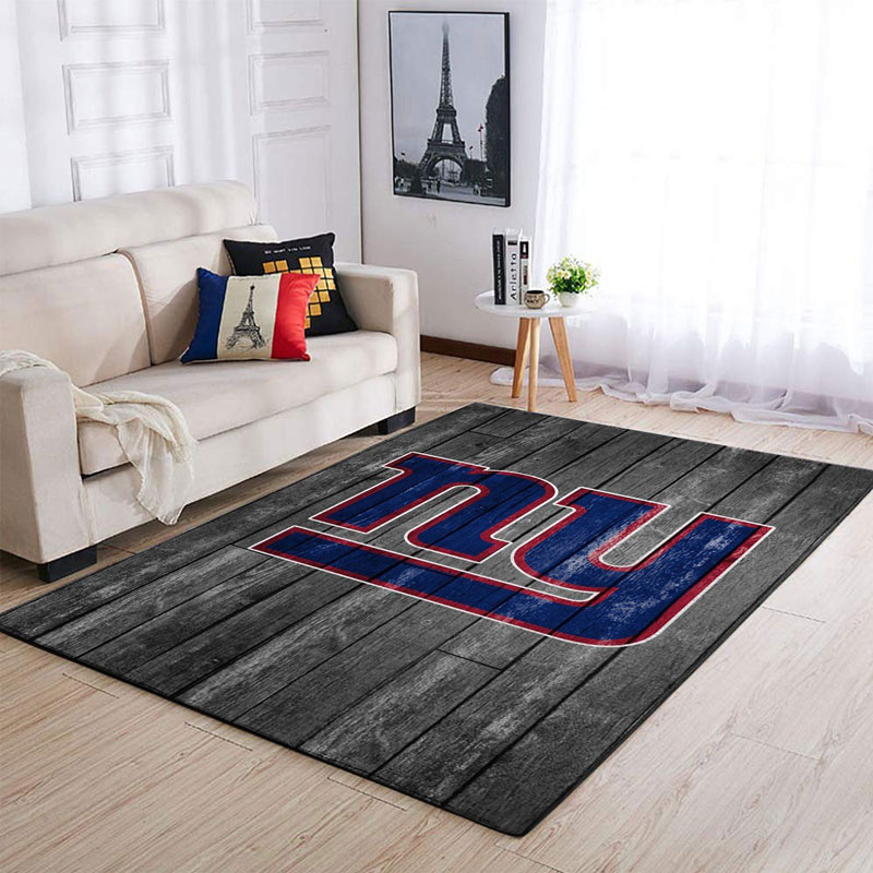 New York Giants Rug NFL Area Rug Bedroom Rug Indoor Indoor Rugs Rectangle Carpet