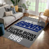 new york giants carpet bathroom rug floor rug regtangle carpet home decor ver 1530