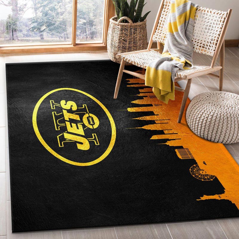 New York Jets Rug NFL Area Rug Kitchen Rug Indoor Rugs Rectangle Carpet