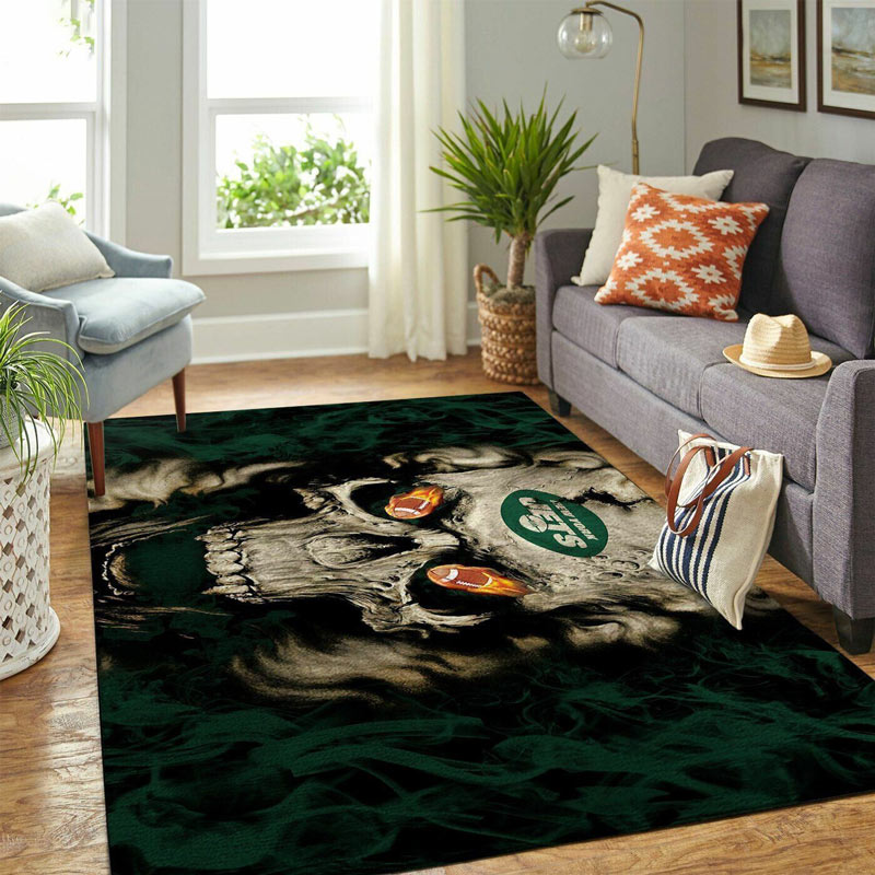 New York Jets Area Rug NFL Area Rug Kitchen Rug Indoor Rug Rectangle Carpet