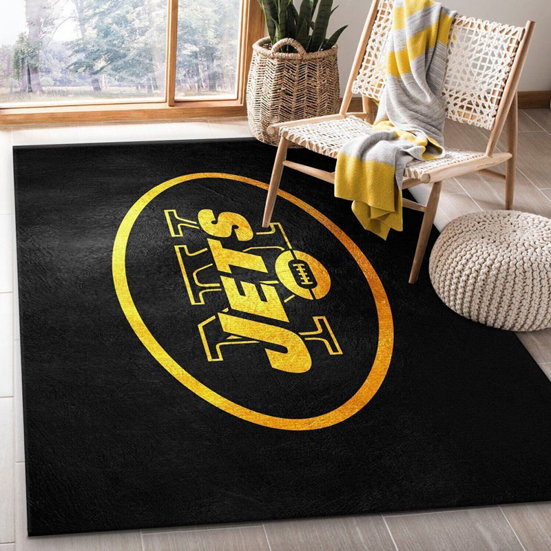 New York Jets Area Rug NFL Area Rug Bathroom Rugs Indoor Rug Rectangle Carpet