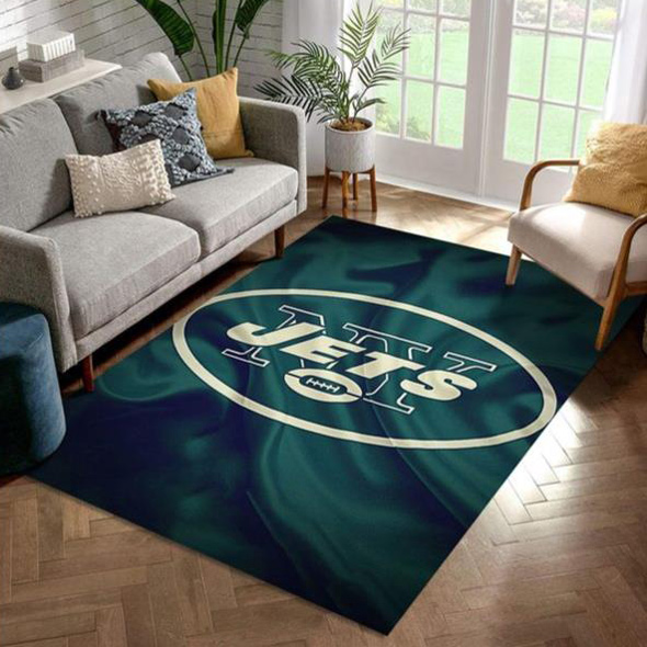 New York Jets Rug NFL Area Rug Kitchen Rug Indoor Rug Rectangle Carpet