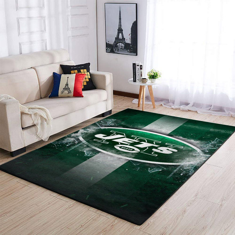 New York Jets Area Rug NFL Area Rug Bathroom Rugs Indoor Rug Rectangle Carpet