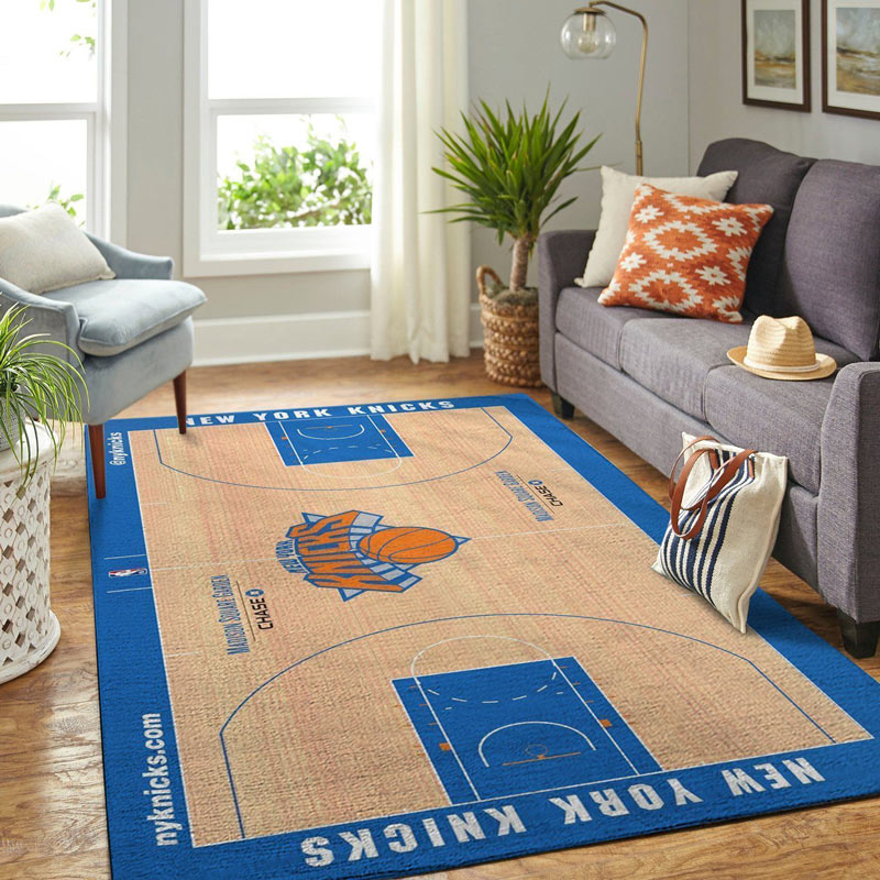 New York Knicks Rug NBA Area Rug Living Room Rug Indoor Indoor Rugs Rectangle Carpet