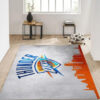 Oklahoma City Thunder Area Rug NBA Area Rug Bedroom Area Rug Indoor Rugs Rectangle Carpet 3 oklahoma city thunder rug living room carpet regtangle carpet floor decor home decor ver 597