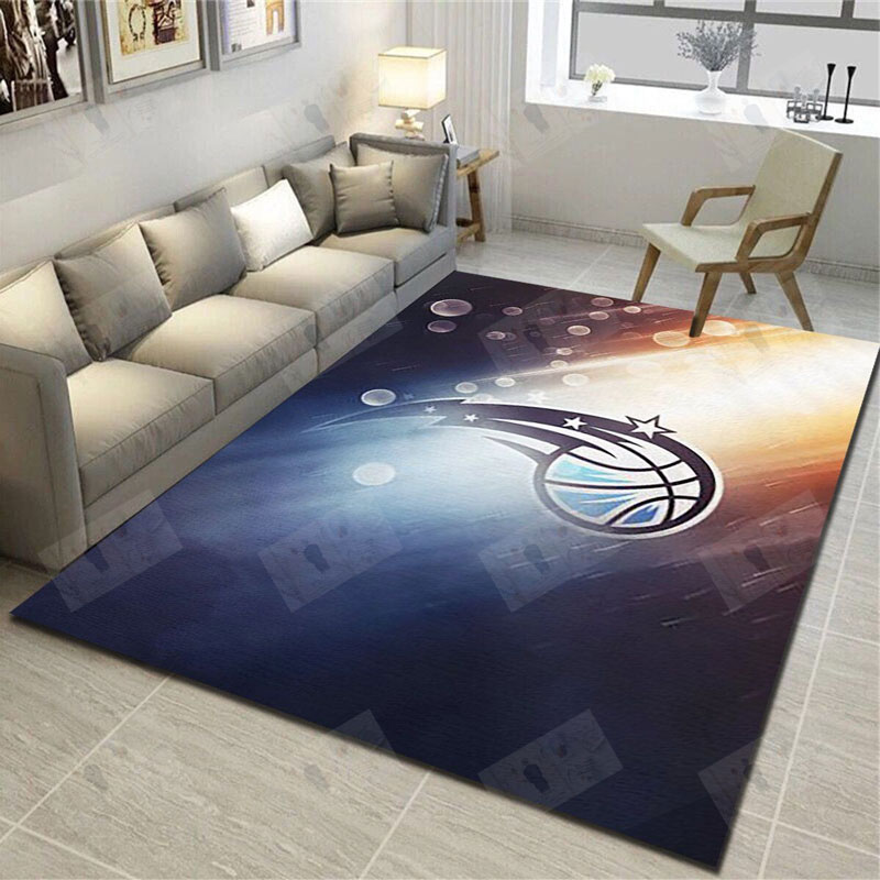 Orlando Magic Rug NBA Area Rug Bathroom Rug Indoor Indoor Rugs Rectangle Carpet