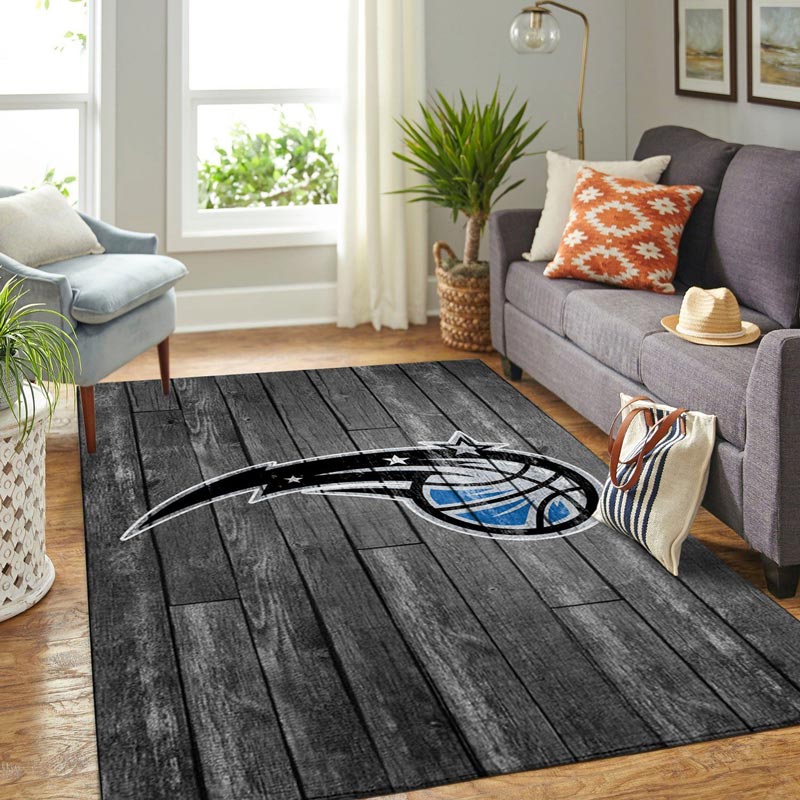 Orlando Magic Rug NBA Area Rug Dining Room Rugs Indoor Rug Rectangle Carpet