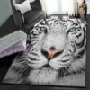 panthera tigris modern rugs white tiger rug