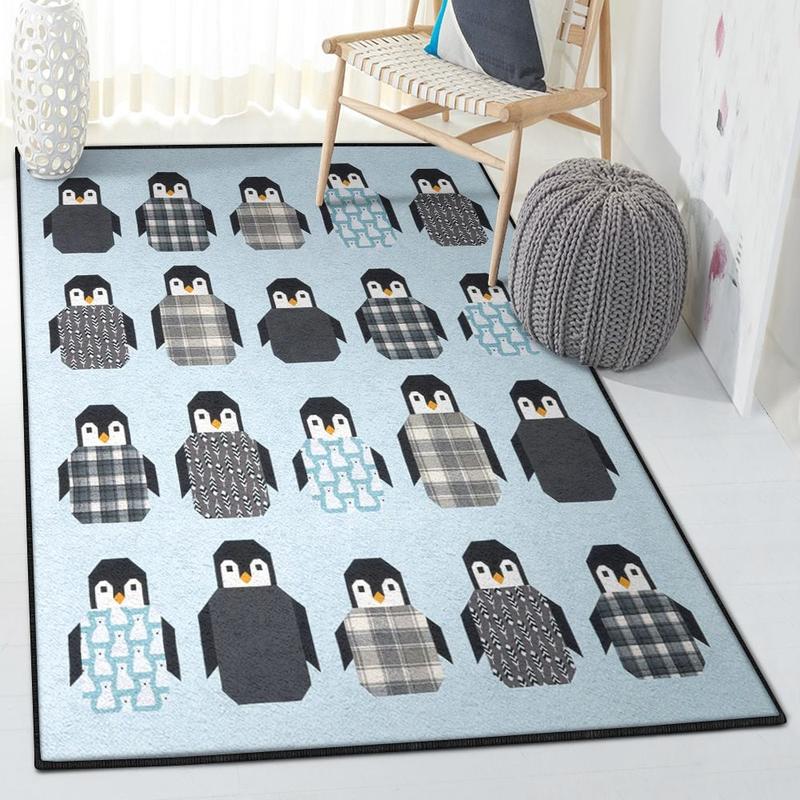 Penguin Dining Room Rug Lovely Penguin Rug