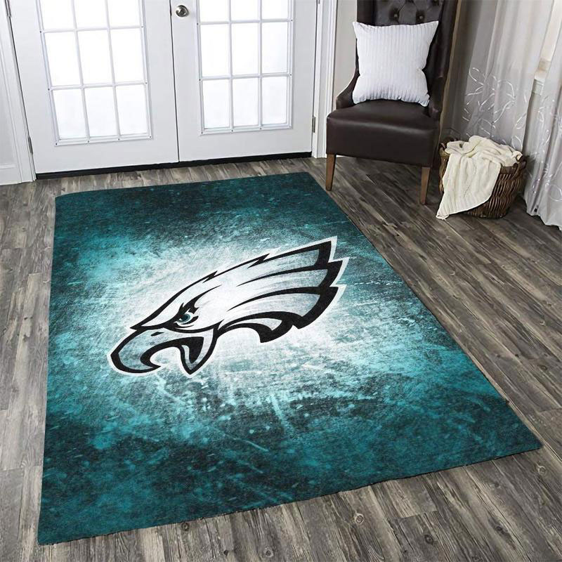 Philadelphia Eagles Rug NFL Area Rug Kitchen Rug Indoor Rug Rectangle Carpet