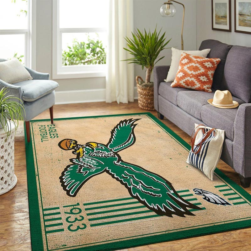 Philadelphia Eagles Rug NFL Area Rug Kitchen Rug Indoor Indoor Rug Rectangle Carpet